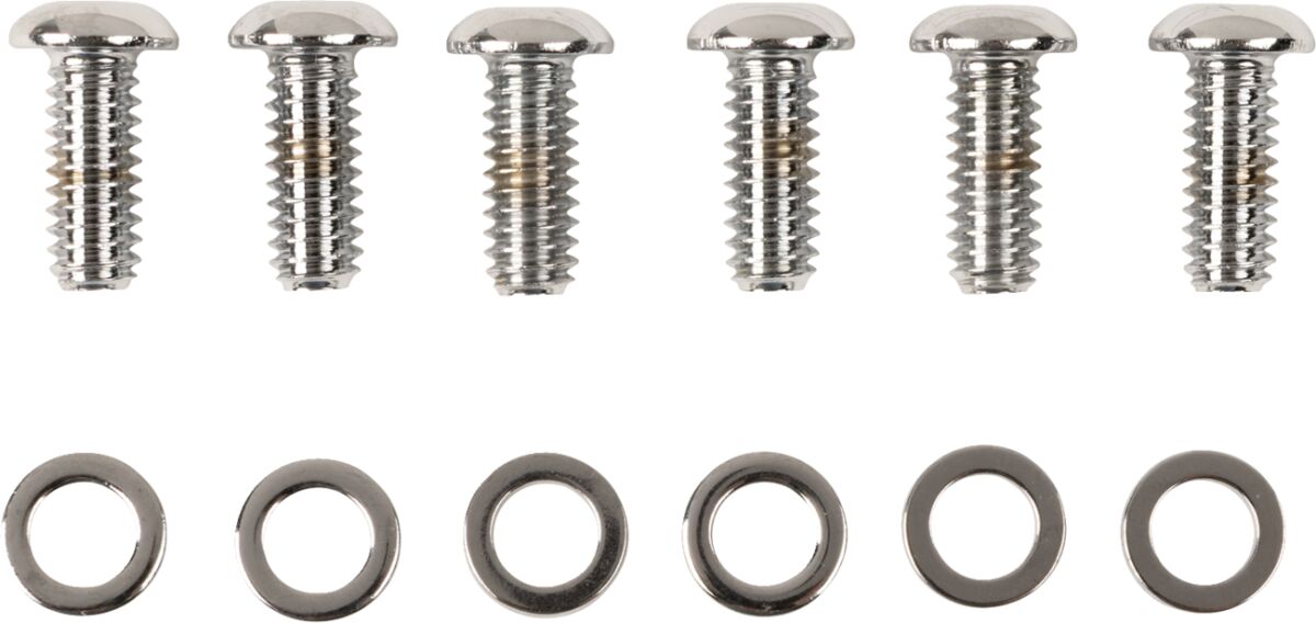 Drag Specialties Chrome Derby Cover Bolt Kit Torx Hardware Kits Drag Specialties