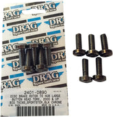 Drag Specialties Kit Rotor To Hub Frnt Blk HARDWARE KITS - APPLICATION RE Drag Specialties