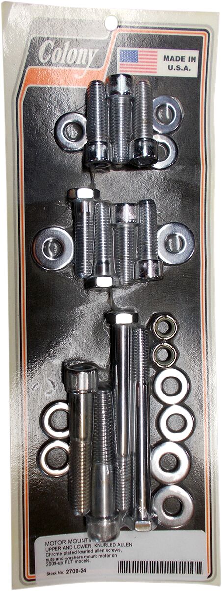 Colony Motor Mount Kit Flt HARDWARE KITS - APPLICATION RE Colony