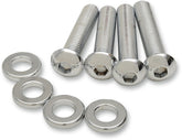 Drag Specialties Shock Rear Mount Kit Chrome Hardware Kits Drag Specialties