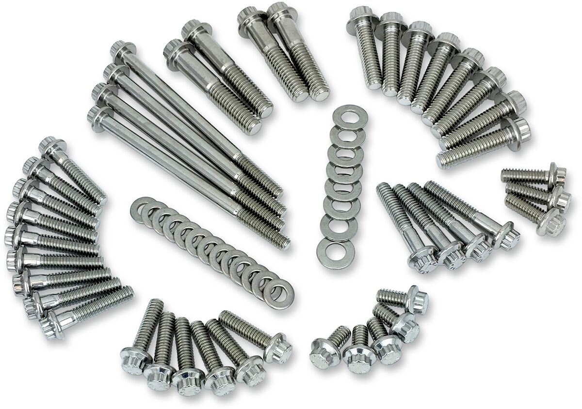 Feuling Parts Kit Ext Primry/Fast M 8 HARDWARE KITS - APPLICATION RE Feuling