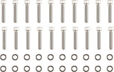 Drag Specialties Bolt Kit M8 Rkrcov K Al Ch HARDWARE KITS - APPLICATION RE Drag Specialties