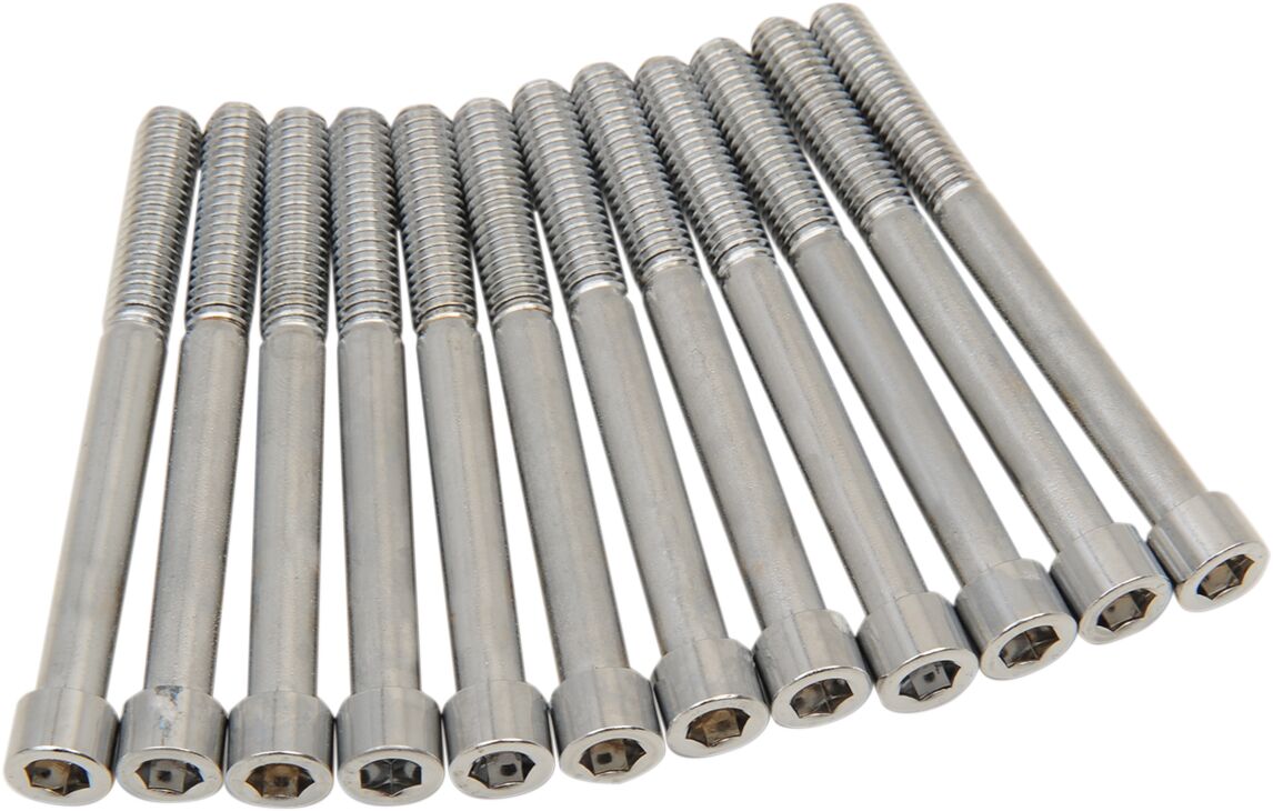 Drag Specialties Bolt Kit M8 Crkcas S Al Ch HARDWARE KITS - APPLICATION RE Drag Specialties