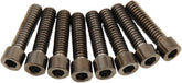 Drag Specialties Bolt Kit M8 Lifter Block Smooth Socket Head Black Hardware Kits Drag Specialties