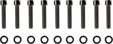Drag Specialties Bolt Kit M8 Cam Cover Smooth Socket Head Black Hardware Kits Drag Specialties