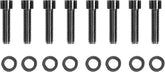 Drag Specialties Bolt Kit M8 Tranmission Bearing Housing Smooth Socket Head Black Hardware Kits Drag Specialties