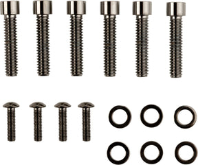 Drag Specialties Bolt Kit M8 Handlebar Control Smooth Socket Head Black Hardware Kits Drag Specialties