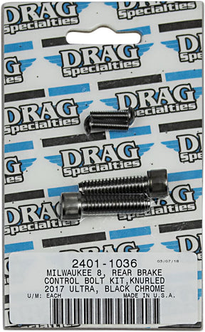 Drag Specialties Bolt Kit M8 R Brk B/C K HARDWARE KITS - APPLICATION RE Drag Specialties
