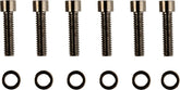Drag Specialties Bolt Kit M8 Tranmission Top Cover Smooth Socket Head Black Hardware Kits Drag Specialties