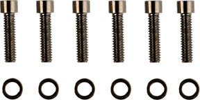 Drag Specialties Bolt Kit M8 Tranmission Top Cover Smooth Socket Head Black Hardware Kits Drag Specialties