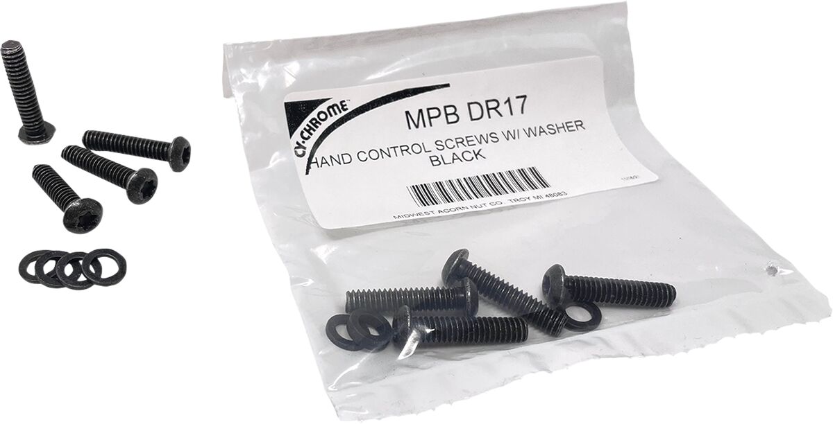 Drag Specialties Screws Hand Control Bl Nc HARDWARE KITS - APPLICATION RE Drag Specialties