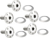 Arlen Ness Titanium Floating Rotor Bolts, Polished - 14-23 Touring Hardware Kits Arlen Ness