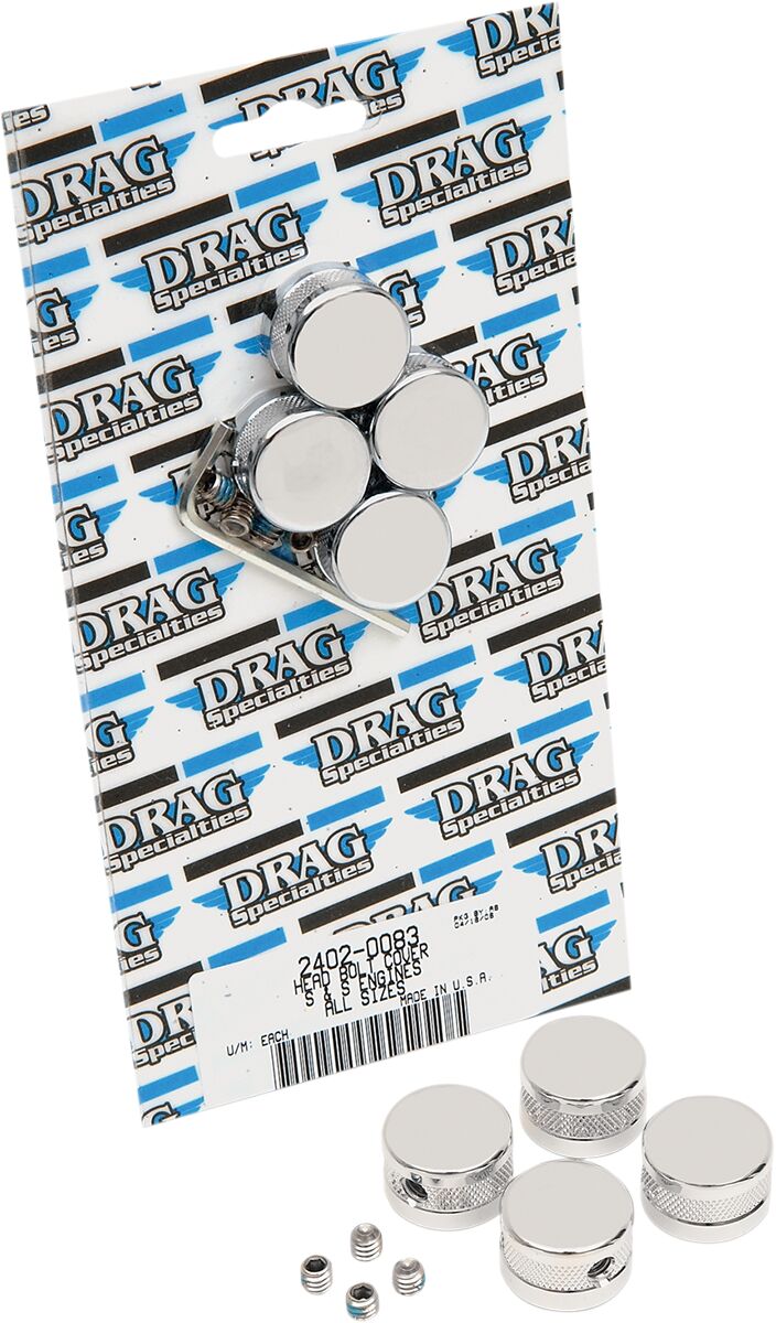 Drag Specialties Engine Head Bolt Cvr S&S HARDWARE KITS - APPLICATION RE Drag Specialties