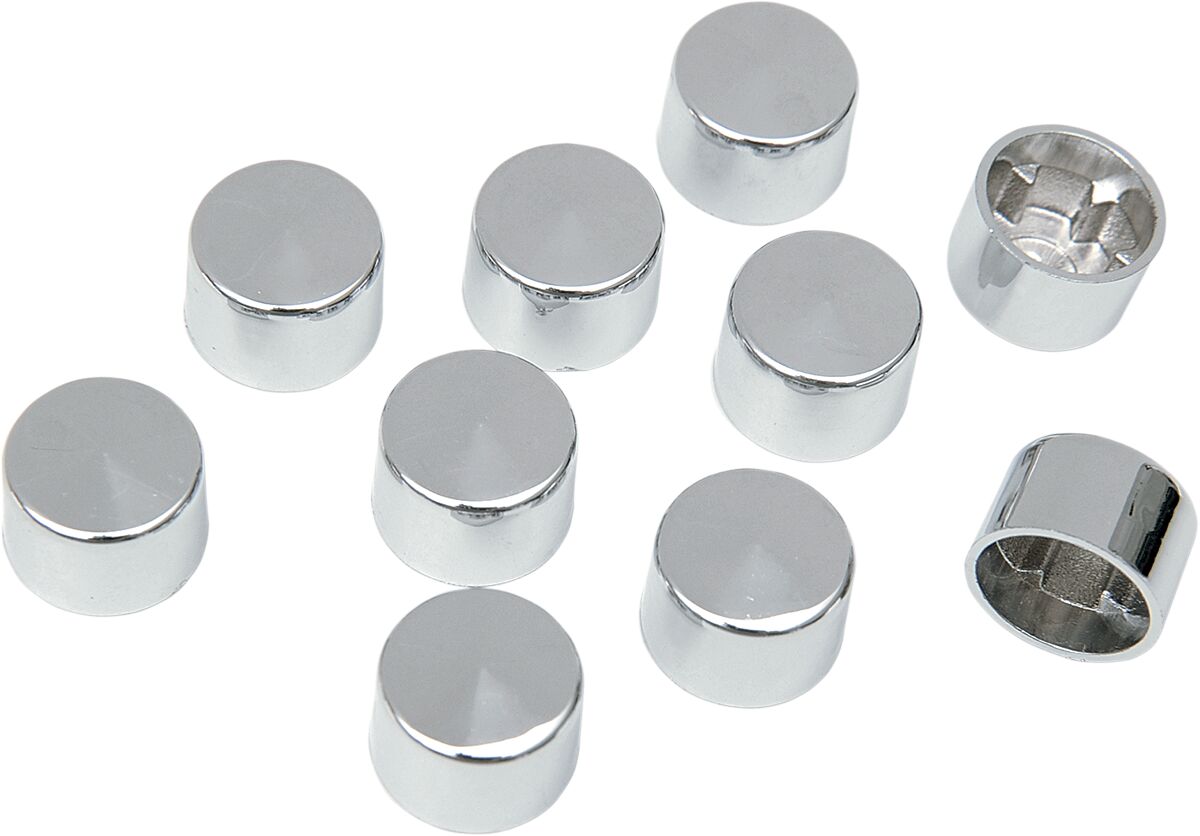 Drag Specialties Cover Bolt 1/4 12 Pt 10 Pk HARDWARE KITS - ASSORTMENTS Drag Specialties
