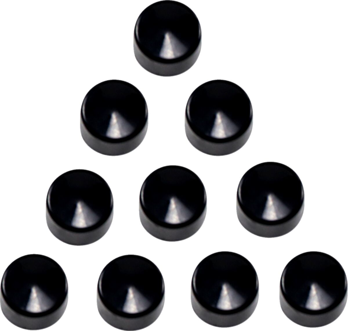 Drag Specialties Cover Bolt 1/4 Skt Aln Bk HARDWARE KITS - ASSORTMENTS Drag Specialties