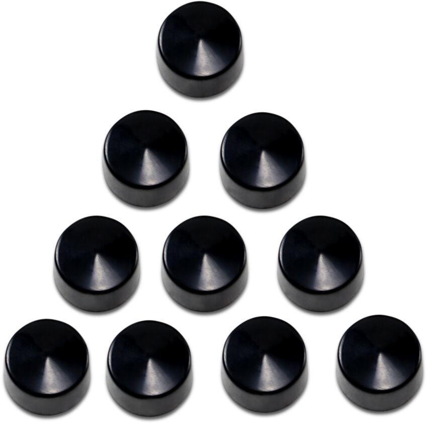 Drag Specialties Cover Bolt 3/8 Skt Aln Bk HARDWARE KITS - ASSORTMENTS Drag Specialties