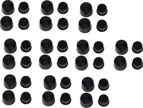 Drag Specialties Cover Bolt Deep 1 Hex Bk HARDWARE KITS - ASSORTMENTS Drag Specialties