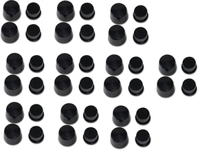 Drag Specialties Cover Bolt Deep 1 Hex Bk HARDWARE KITS - ASSORTMENTS Drag Specialties