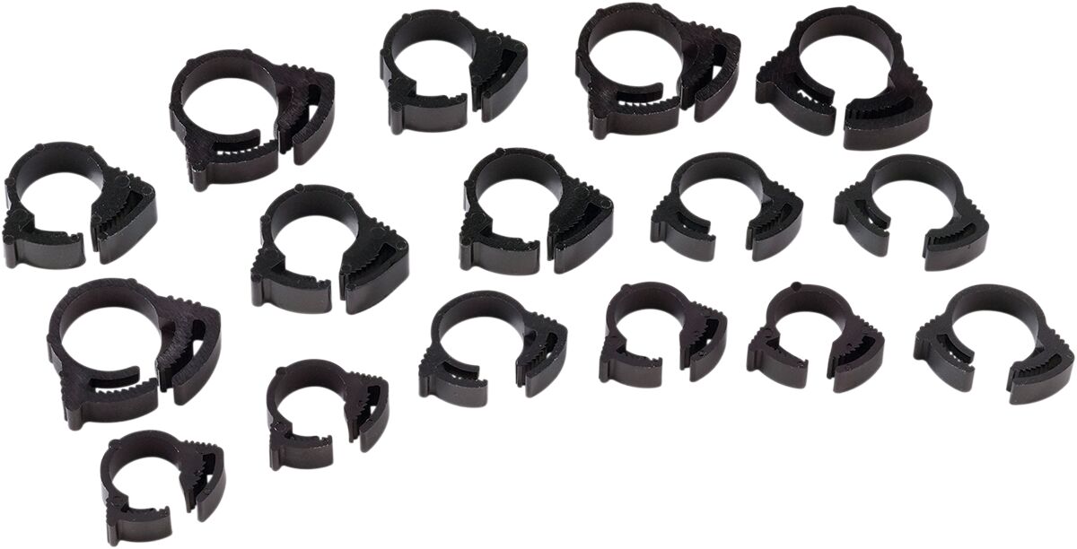 Moose Offroad Hard Parts Clamps Nylon Ratchet 16 Pc HARDWARE KITS - ASSORTMENTS Moose Offroad Hard Parts
