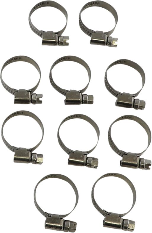 Parts Unlimited Hose Clamp Embossed 16 27 HARDWARE KITS - ASSORTMENTS Parts Unlimited