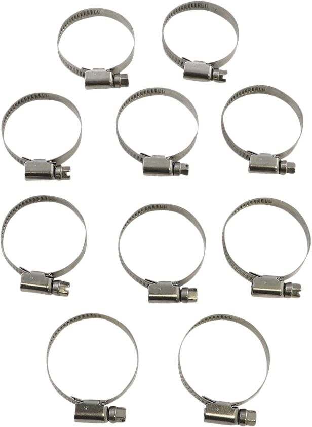 Parts Unlimited Hose Clamp Embossed 25 40 HARDWARE KITS - ASSORTMENTS Parts Unlimited