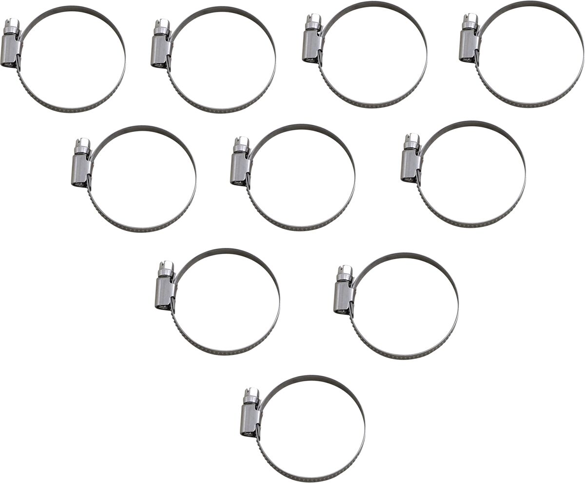 Parts Unlimited Hose Clamp Embossed 32 50 HARDWARE KITS - ASSORTMENTS Parts Unlimited