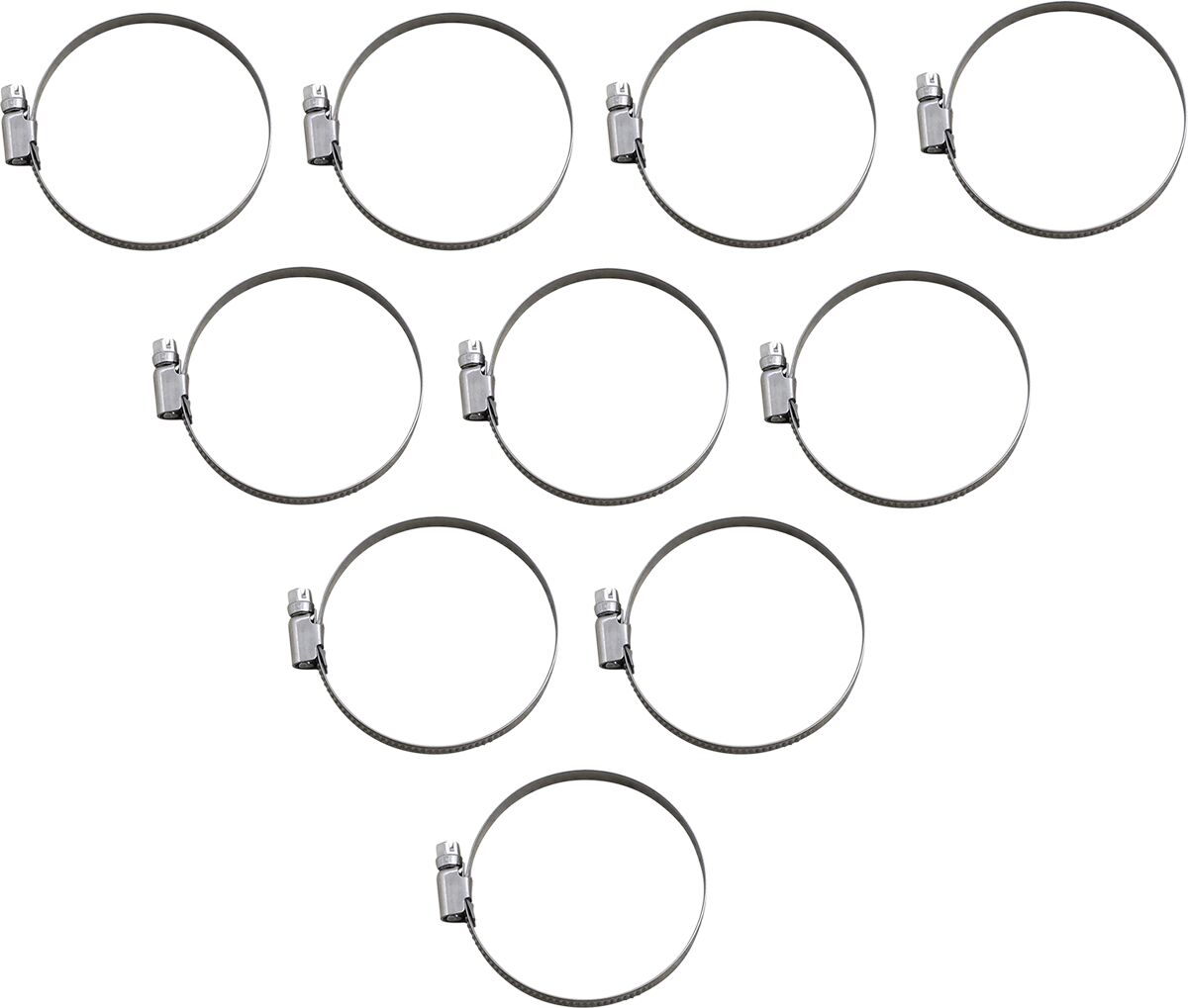 Parts Unlimited Hose Clamp Embossed 50 70 HARDWARE KITS - ASSORTMENTS Parts Unlimited