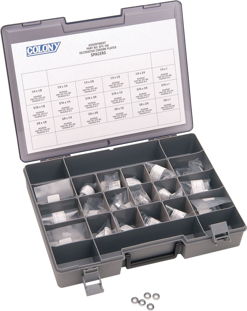 Colony Spacer 1/4 X1/4 Spacers Usa Sizes Colony