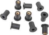 Drag Specialties Nut Well (5210)6 32 10 Pk HARDWARE-MISC ITEMS Drag Specialties