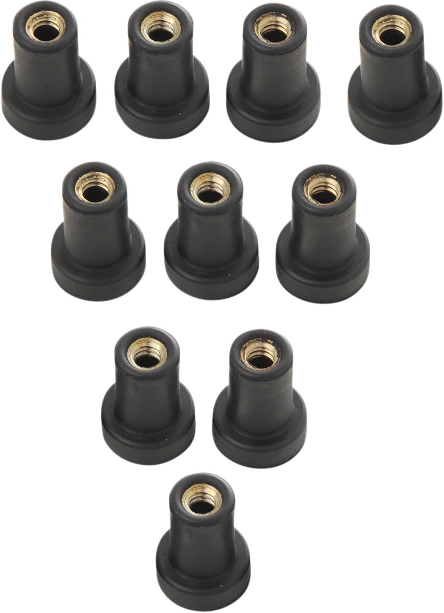 Drag Specialties Nut Well (8098)10 24 10 Pk HARDWARE-MISC ITEMS Drag Specialties