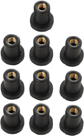 Drag Specialties Nut Well(8099)1/4 20 10 Pk HARDWARE-MISC ITEMS Drag Specialties