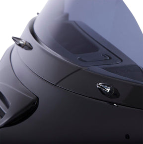 Ciro Windshield Screw Cap Kit Black/Chrome Hardware Ciro