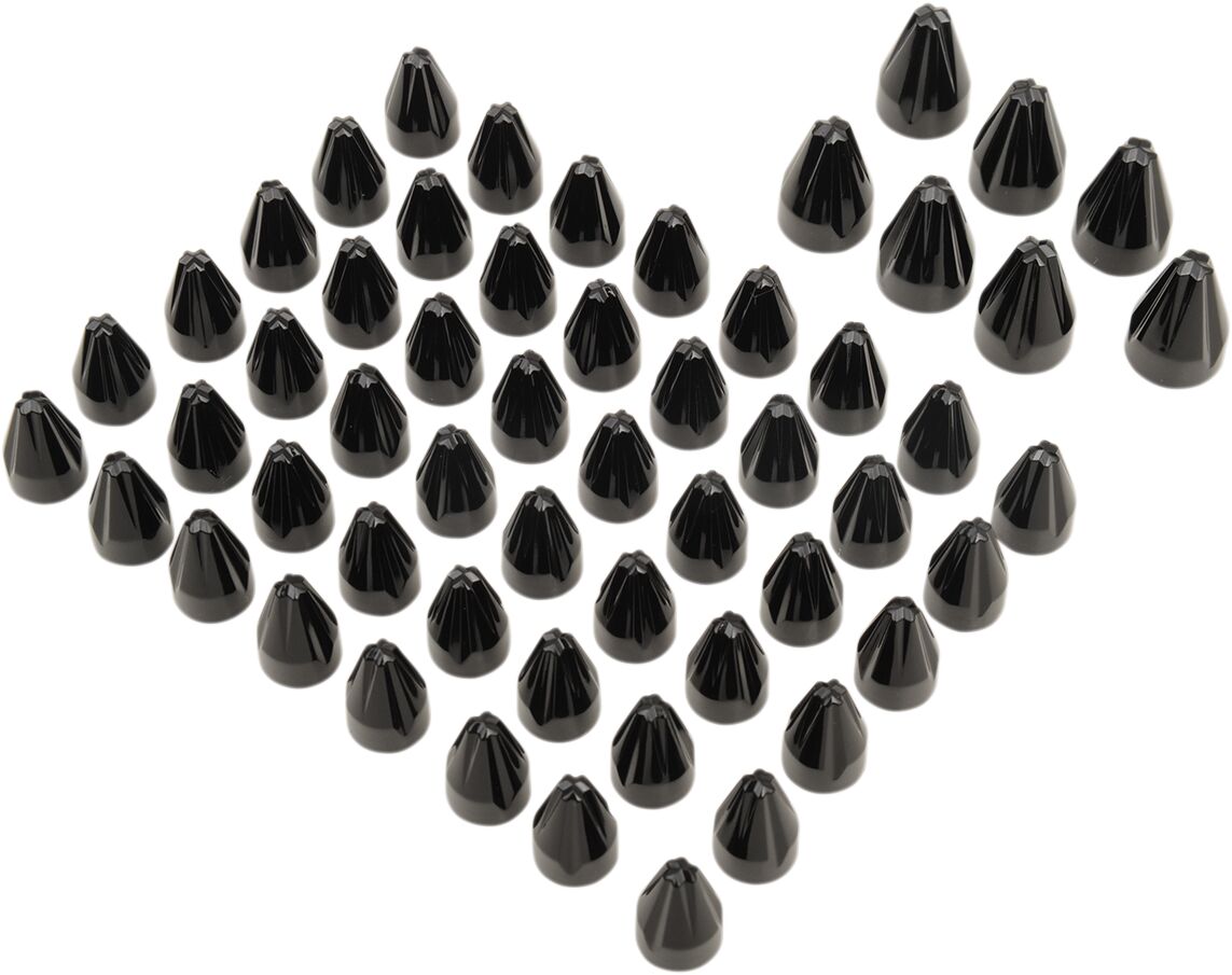 Ciro Cap Fluted Eng Blk 99 16 HARDWARE-MISC ITEMS Ciro