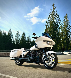 Thunderheader 1073XB X-Series 2-1 Exhaust, Black - 2017-2026 FLH Touring (Except Tri-Glide & Trike) 2-1 Full Exhaust System Thunderheader