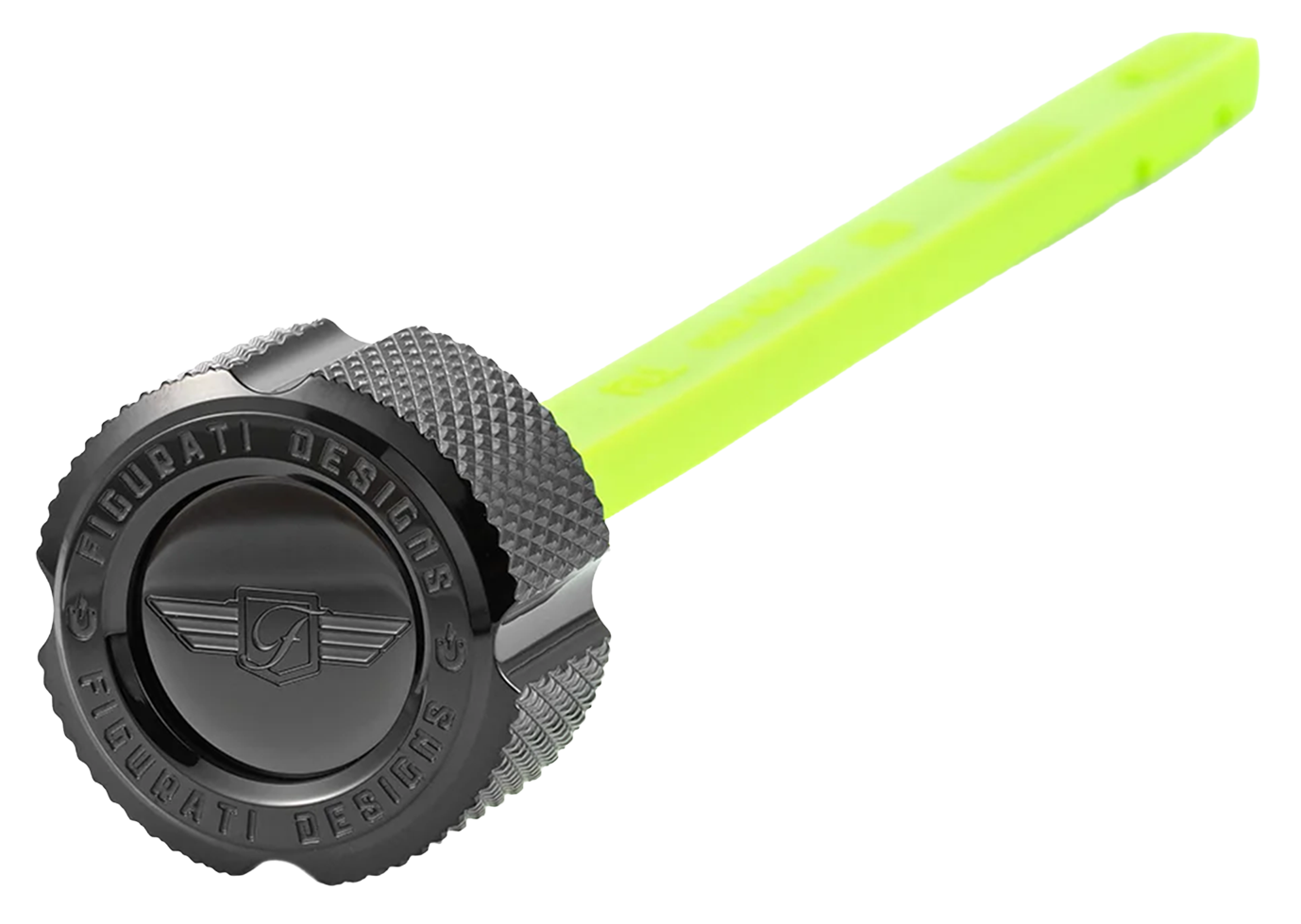Dipstick S/S Knurled Black Chief20 25 Oil Dipstick Figurati Designs Default Title