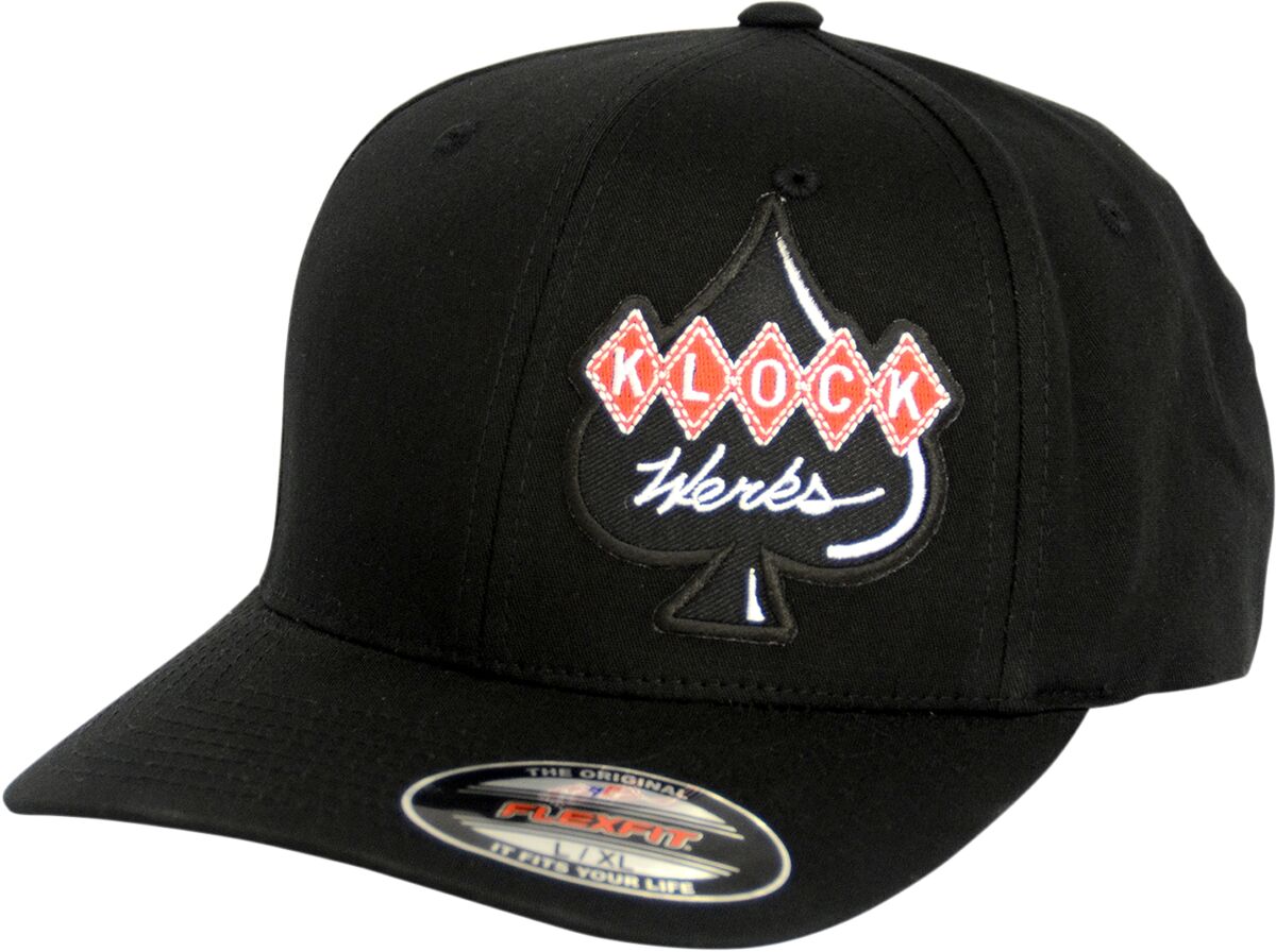 Klock Werks Cap Klockwerks Fexfit Offset Logo S/M Caps & Hats Klock Werks