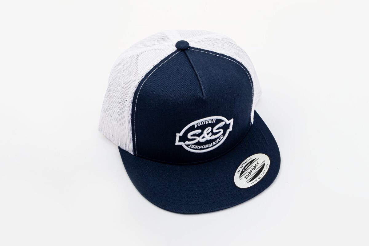 S&S Cycle Trucker Cap, Navy Trucker Cap S&S Cycle