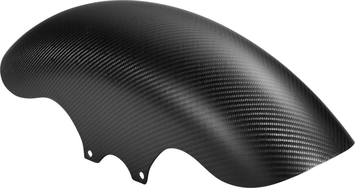 Carbon Fiber Front Fender, Matte Black - Touring Front Fender Slyfox Performance