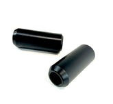 4" Smooth Rear Passenger Peg Slider Replacement Parts, Pair with bolt - 18+ Softail Crash Bar Bung King