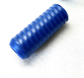 Gripple Single Delrin Shock and Passenger Peg Slider, Royal Blue - 18+ M8 Softail Crash Bar Bung King