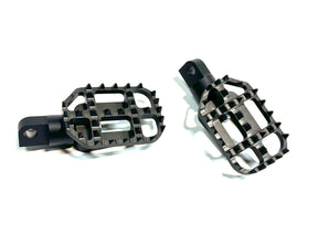 Grabber Foot Peg, Gun Metal Anodized - 91–17 Harley-Davidson* Foot Pegs Bung King