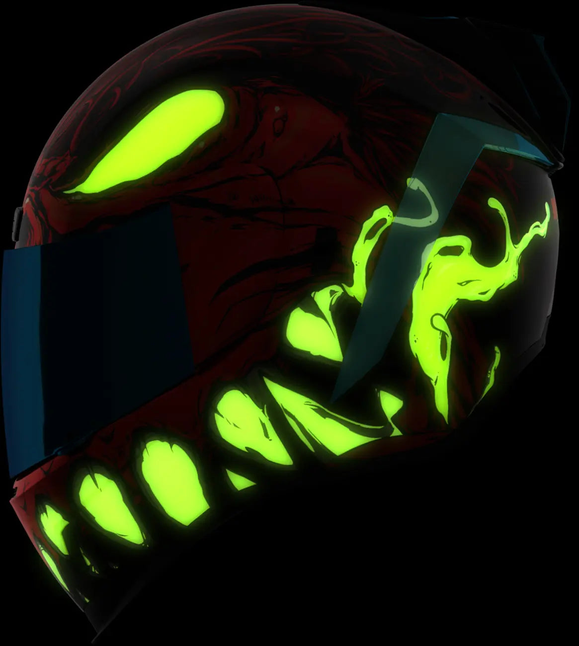 Airform Manik'RR, Red Full Face Helmet Icon