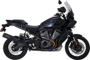 Adventure Hi-Output 450 - Pan America Slip-On Exhaust Vance & Hines Black