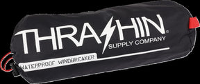Thrashin Supply Co. Mission Waterproof Windbreaker, Black - XL Rainsuit Jackets Thrashin Supply Co.