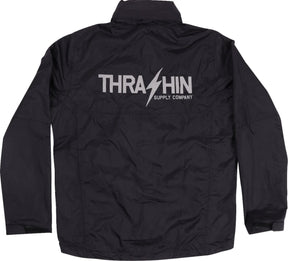 Mission Waterproof Windbreaker, Black - XXXL Rain Gear Thrashin Supply Co.