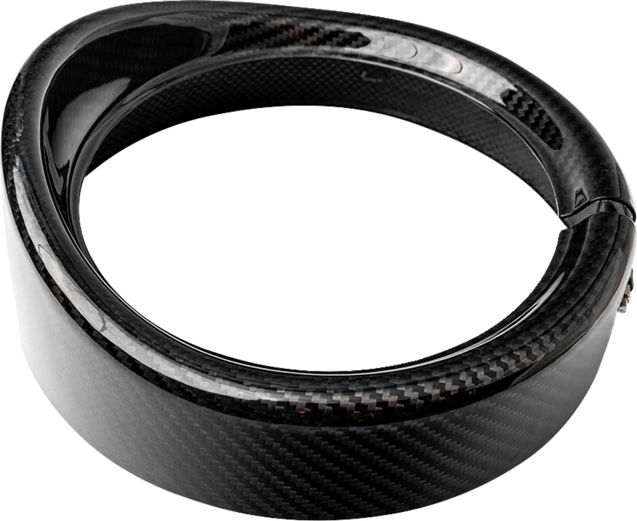 Carbon Headlight Trim 7", Gloss Black Headlight Accessories Slyfox Performance