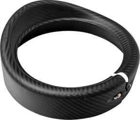 Carbon Headlight Trim 7", Matte Black Headlight Accessories Slyfox Performance