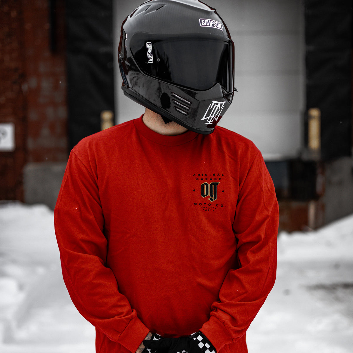 OG "El Diablo" Long Sleeve, Red
