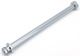 Gzp Axle W/Washer & Nut Chrome .75"X332+ Swingarm Pivot Shaft & Hardware Zodiac Default Title