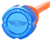 Dipstick Alu Knurled Blue St18 Up Oil Dipstick Figurati Designs Default Title